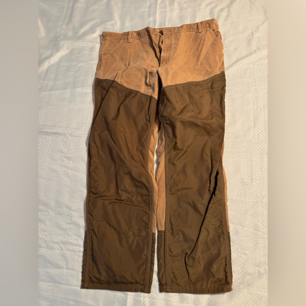 Carhartt Men's 44x32 Nylon Brush Pants USA Made Vintage Union Made WU256 Hunting
